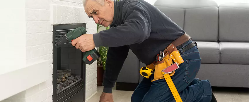 New Indoor Fireplace Installation in Horsham, Pennsylvania