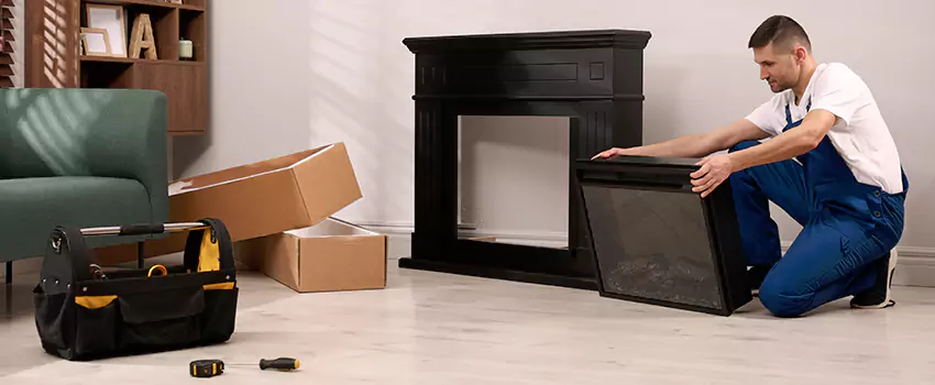 Old Rusted Metal Fireplace Repair And Replacement in Horsham, PA
